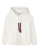 Felpa per bambino Lanvin Enfant bianca con cappuccio - Rubino Kids