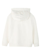 Felpa per bambino Lanvin Enfant bianca con cappuccio - Rubino Kids