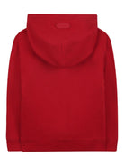 Felpa per bambino Lanvin Enfant rossa con dettaglio logo - Rubino Kids