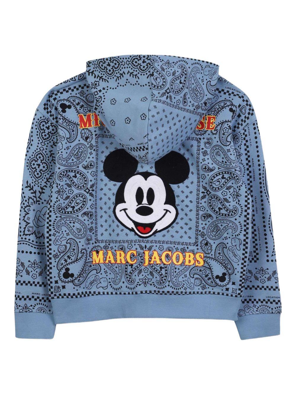Marc Jacobs Kids x Disney Mickey Mouse Blue Paisley Print