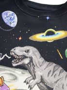 Felpa per bambino Molo multicolore con stampa grafica all - over - Rubino Kids