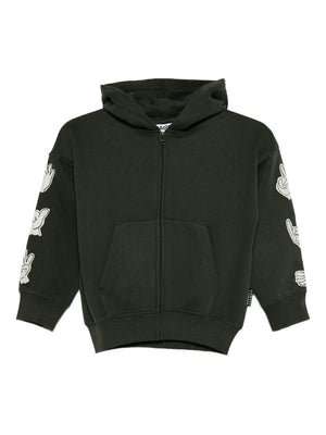 Molo Green Hoodie for Kids