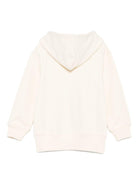 Felpa per bambino Moschino Kids bianco con stampa Teddy - Rubino Kids