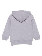 Felpa per bambino Moschino Kids grigia con stampa Teddy Bear - Rubino Kids