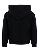 Felpa per bambino Moschino Kids nero con stampa Teddy e cappuccio - Rubino Kids