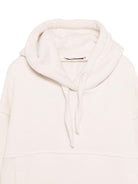 Felpa per bambino Paolo Pecora Kids bianco con cappuccio - Rubino Kids