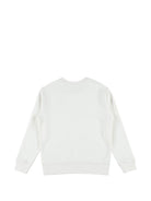 Felpa per bambino Polo Ralph Lauren Kids bianca con caratteristico motivo Polo Pony - Rubino Kids