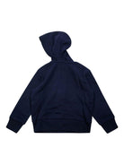 Felpa per bambino Polo Ralph Lauren Kids blu con ricamo Polo Pony - Rubino Kids