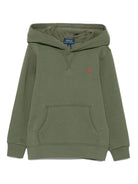Felpa per bambino Polo Ralph Lauren Kids verde con logo Polo Pony - Rubino Kids