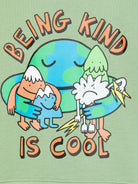 Felpa per bambino Stella McCartney Kids verde con stampa grafica - Rubino Kids