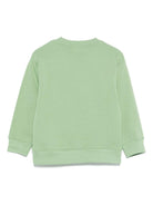 Felpa per bambino Stella McCartney Kids verde con stampa grafica - Rubino Kids