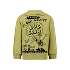 Felpa per bambino Stella McCartney Kids verde con stampa grafica sul retro - Rubino Kids