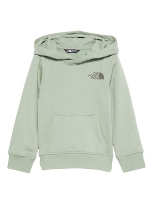 The North Face Kids Green Logo Hoodie