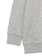 Felpa per bambino Versace Kids grigio con stampa logo - Rubino Kids