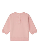 Felpa per neonata Bonpoint Dahlia rosa con motivo ciliegie - Rubino Kids