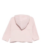 Felpa per neonata Emporio Armani Kids rosa con cappuccio - Rubino Kids