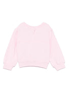 Felpa per neonata Monnalisa rosa con stampa Alice x Disney - Rubino Kids