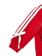 Felpa per neonata Monnalisa rossa con stampa Minnie - Rubino Kids