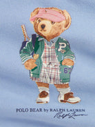 Felpa per neonata POLO RALPH LAUREN KIDS azzurro con motivo Polo Bear - Rubino Kids