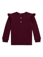 Felpa per neonata Polo Ralph Lauren Kids rossa con stampa Polo Bear - Rubino Kids