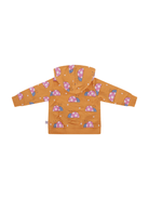 Felpa per neonata Stella McCartney Kids arancione con stampa coccinelle all - over - Rubino Kids