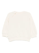 Felpa per neonati Molo bianca con ricamo a forma di orsacchiotto - Rubino Kids