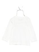 Felpa per neonati Moschino Kids bianco con stampa Teddy - Rubino Kids