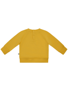 Felpa per neonati Stella McCartney Kids gialla con stampa nota musicale - Rubino Kids