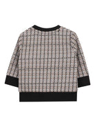 Felpa per neonato Boss Kidswear multicolor con stampa logo - Rubino Kids