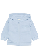 Felpa per neonato Fendi Kids azzurra con cappuccio - Rubino Kids