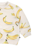 Felpa per neonato Molo bianco con stampa grafica all - over e maniche lunghe - Rubino Kids