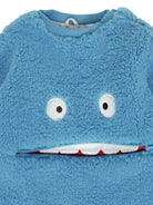 Felpa per neonato Stella McCartney Kids blu con texture teddy in pile - Rubino Kids