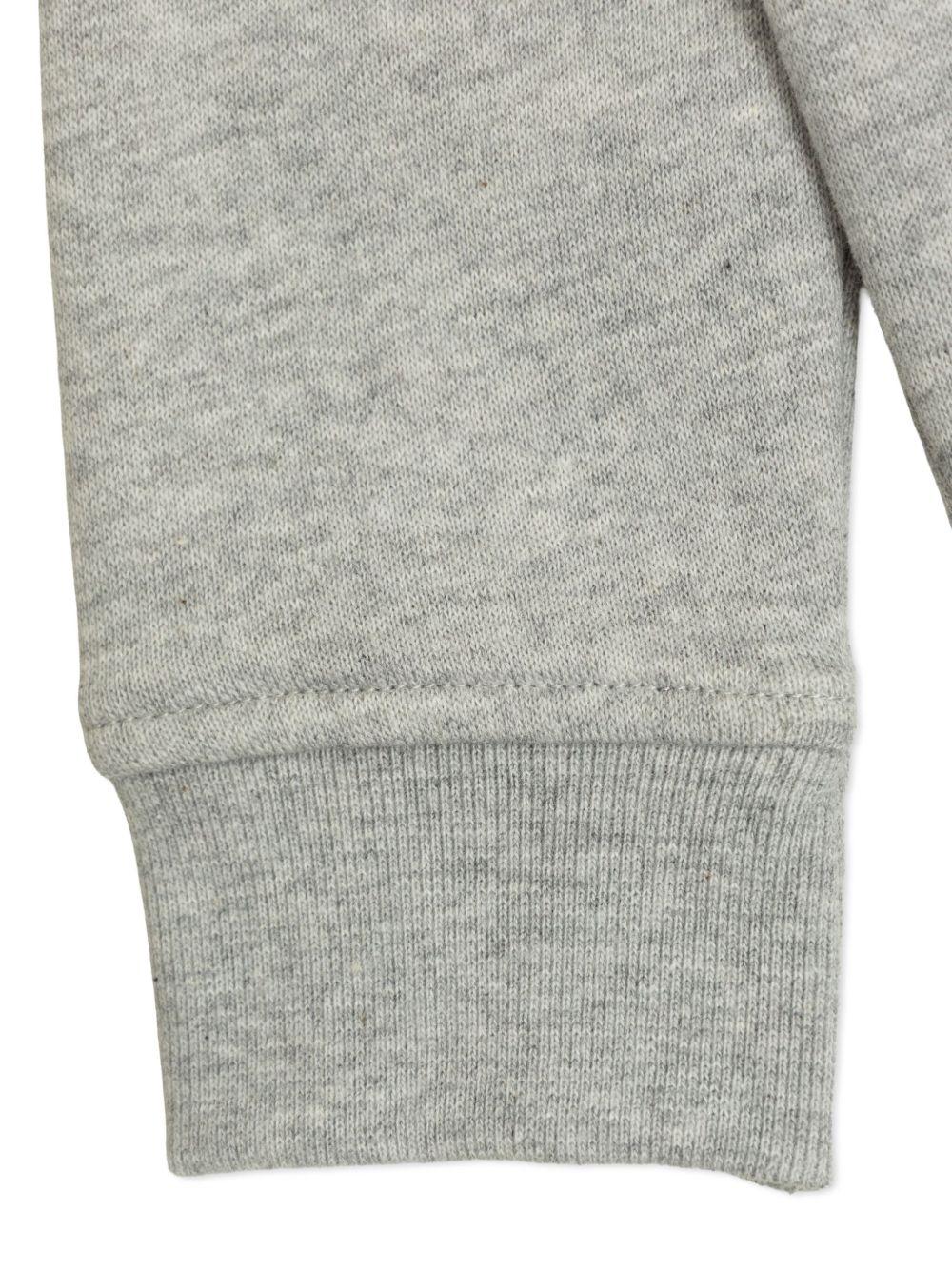 Felpa per neonato Stella McCartney Kids grigia con motivo Bear - Rubino Kids