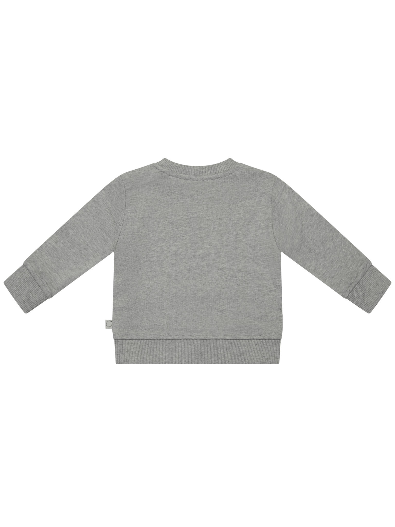 Felpa per neonato Stella McCartney Kids grigio con stampa grafica sul davanti - Rubino Kids