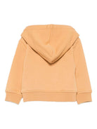 Felpa per neonato TRUSSARDI JUNIOR marrone con cappuccio e zip - Rubino Kids