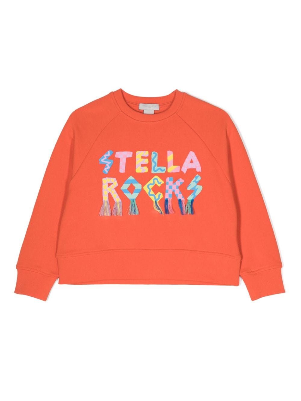 Felpa Stella Rocks con stampa - Rubino Kids