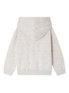 Felpa Talent per bambina Bonpoint grigia con stampa con ciliegie - Rubino Kids