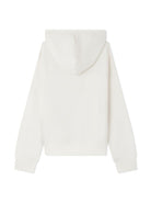 Felpa Tita per bambina Bonpoint bianco con cappuccio - Rubino Kids