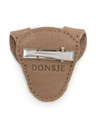 Fermaglio Josy per bambina Donsje marrone con motivo cane - Rubino Kids