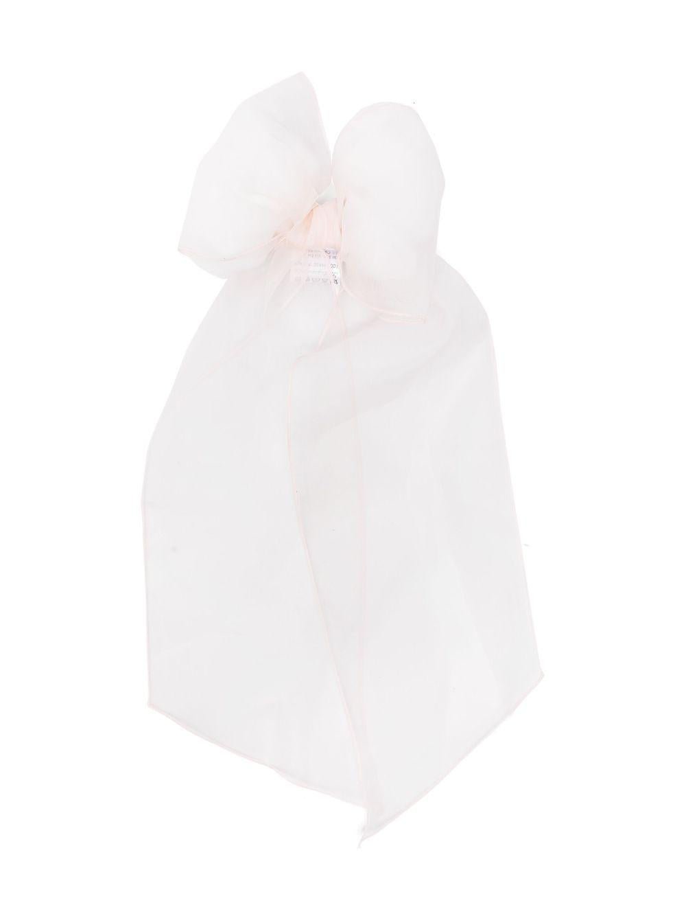 Fermaglio per bambina La Stupenderia rosa con fiocco con fermaglio a barretta - Rubino Kids