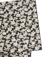 Foulard per bambina Bonpoint Cayati beige con stampa con fiori - Rubino Kids