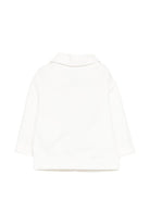 Giacca denim per neonato Stella McCartney Kids bianca con applicazione - Rubino Kids