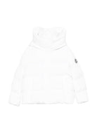 Giacca imbottita per bambina Save The Duck Kids bianco con collo a imbuto - Rubino Kids