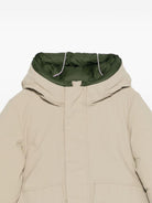 Giacca imbottita per bambino Save The Duck Kids beige con cappuccio - Rubino Kids