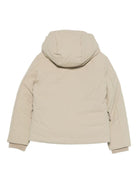 Giacca imbottita per bambino Save The Duck Kids beige con cappuccio - Rubino Kids