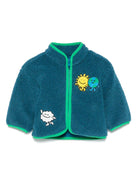 Giacca in pile per neonato Stella McCartney Kids Earth Friends blu - Rubino Kids