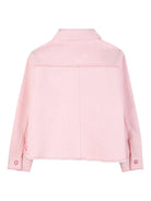 Giacca per bambina Billieblush rosa con tasche in paillettes - Rubino Kids