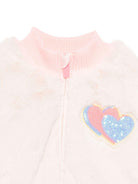 Giacca per bambina Billieblush rosa in pelliccia sintetica - Rubino Kids