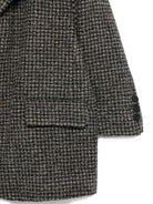 Giacca per bambina Douuod Kids grigia con motivo pied - de - poule - Rubino Kids