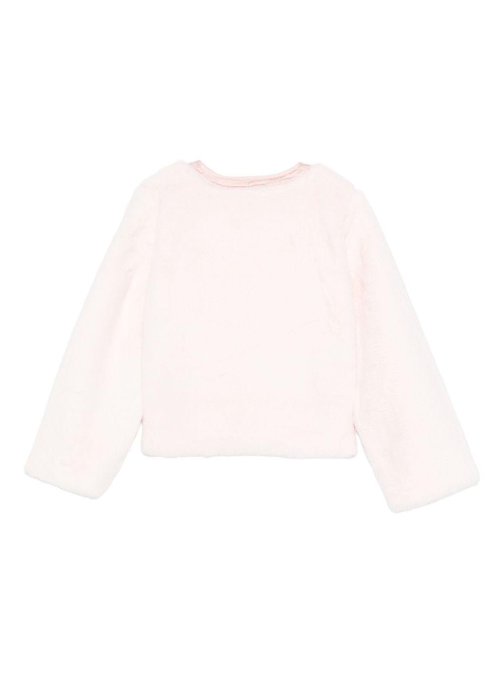 Giacca per bambina Molo rosa con cerniera frontale - Rubino Kids